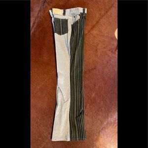 Vezucci two-tone cord pants  Size 6